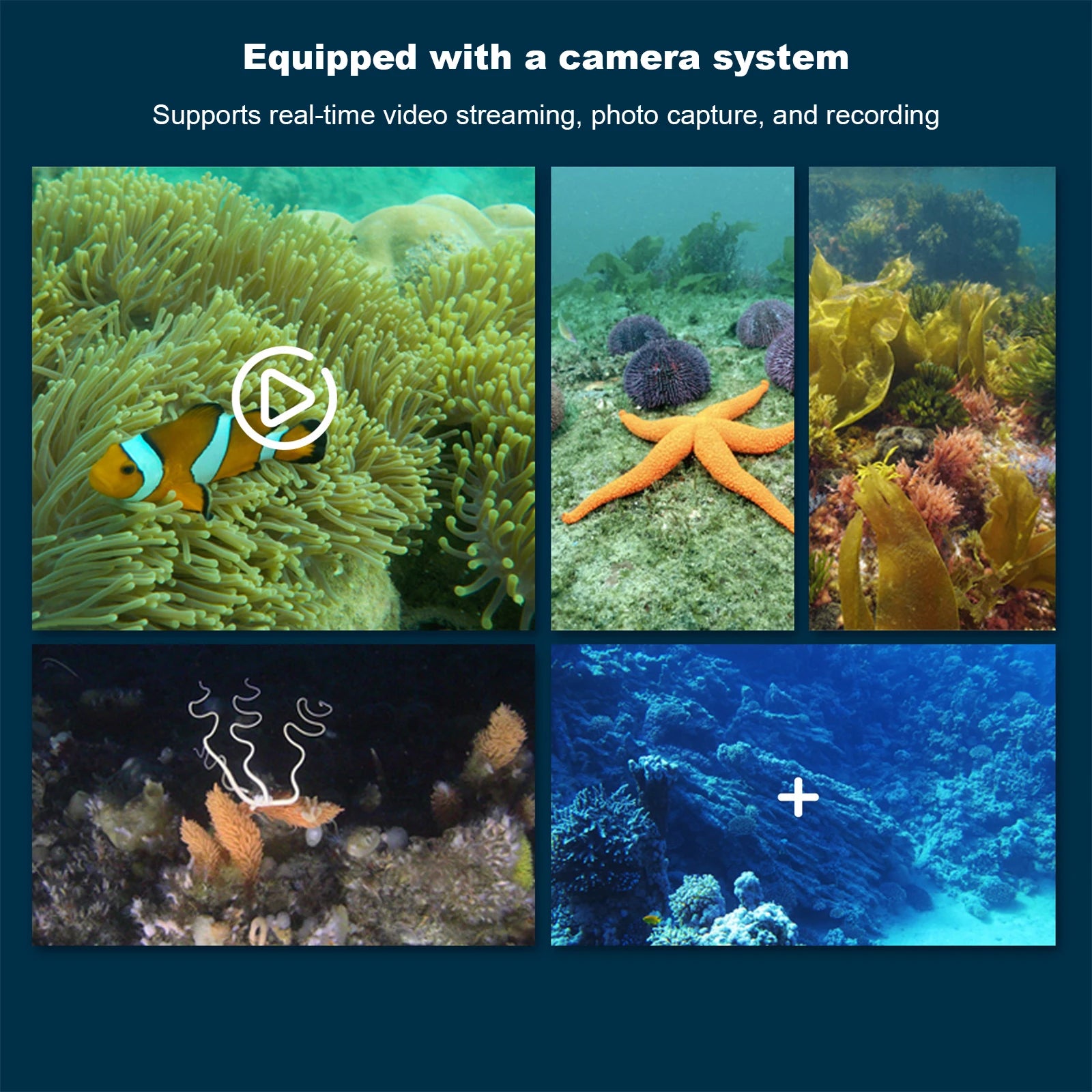 6CH Mini RC Boat Underwater Photography Toys Real-Time Transmission Camera Boat RC Submarine Wifi FPV Remote Control Boats Gifts